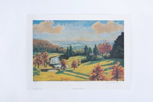 Winston S. Churchill (1874 - 1965) - View from Chartwell