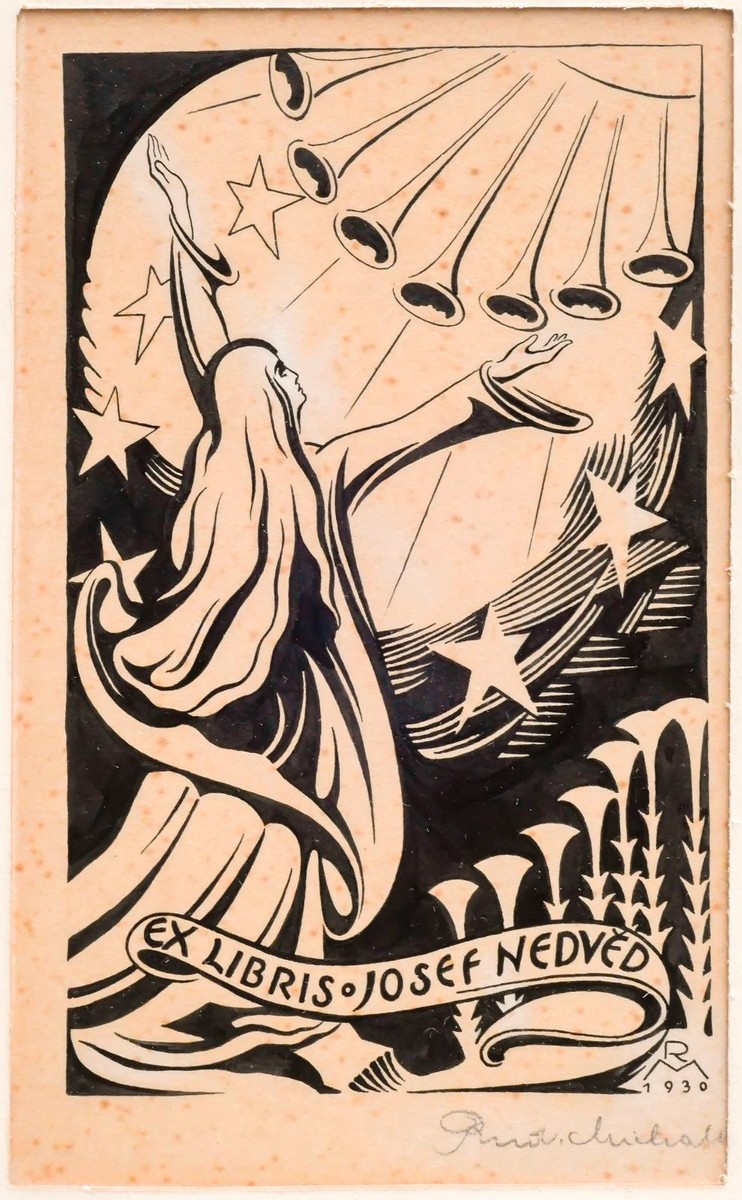 Michalik Rudolf | Ex libris Josef Nedvěd