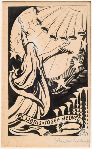 Michalik Rudolf | Ex libris Josef Nedvěd