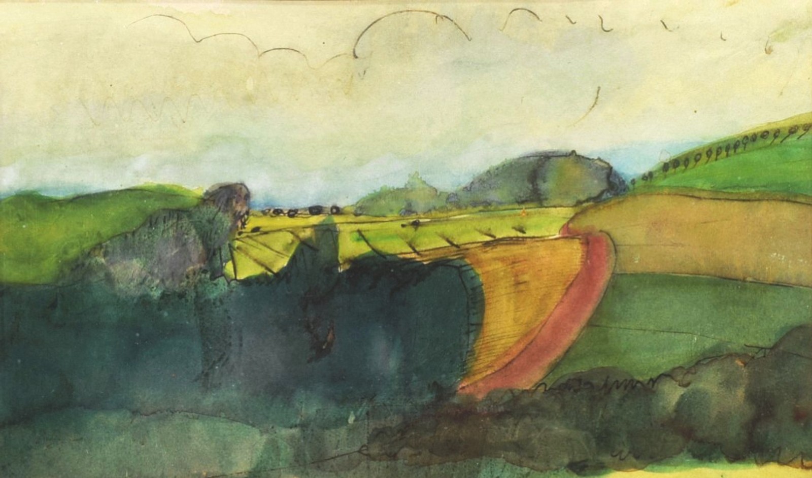 SEYDL Zdenek (1916-1978): Krajina od Hořovic.