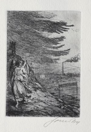 SOUČEK Jan (*1941): Sodoma a Gomora. Deset barevných leptů.