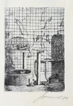 SOUČEK Jan (*1941): Sodoma a Gomora. Deset barevných leptů.