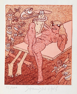 HOLÝ Stanislav (1943-1998): Deset barevných litografií.