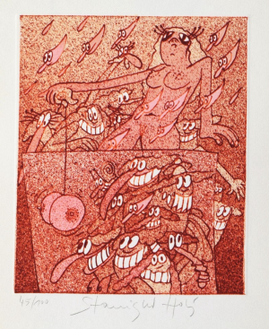 HOLÝ Stanislav (1943-1998): Deset barevných litografií.