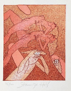 HOLÝ Stanislav (1943-1998): Deset barevných litografií.