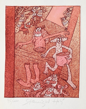 HOLÝ Stanislav (1943-1998): Deset barevných litografií.