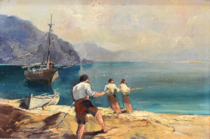 POSPÍŠIL Jan Bohumil (1898-1968): Rybáři.