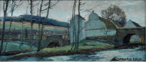 VOLF František (1897-1983): Barokní mlýn na Písecku.