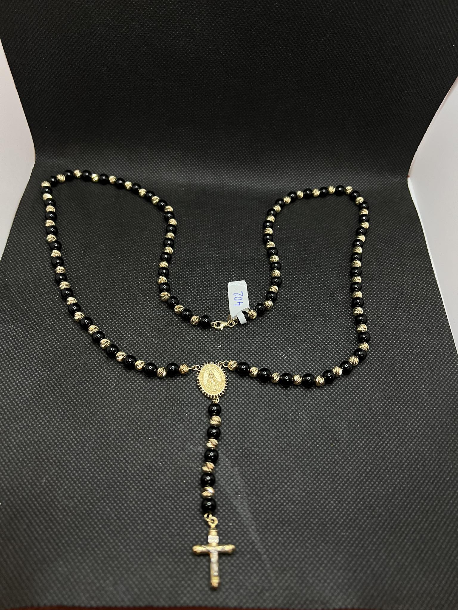Zlatý růženec 14kt