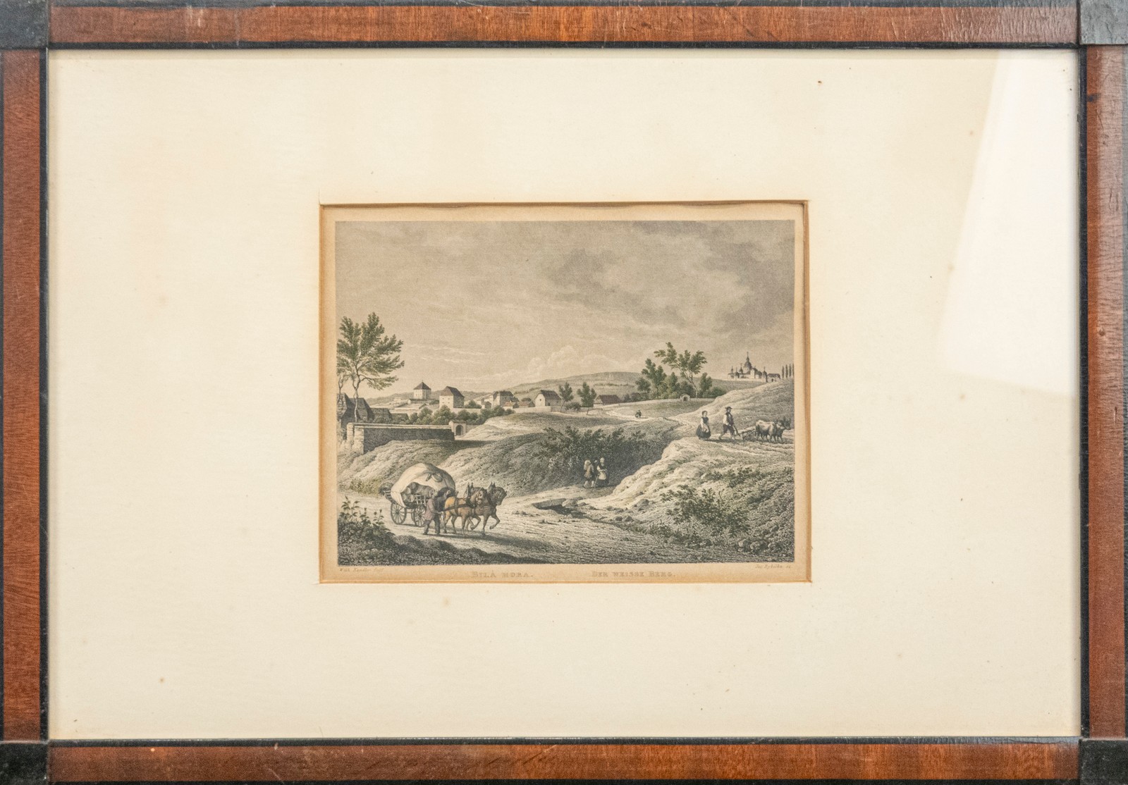 Vilém Kandler (1816–1896) / Josef Rybička (1817–1872) | Bílá hora