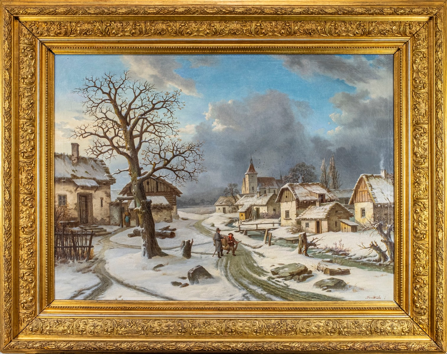František Skála (1817–?) | Zimní krajina