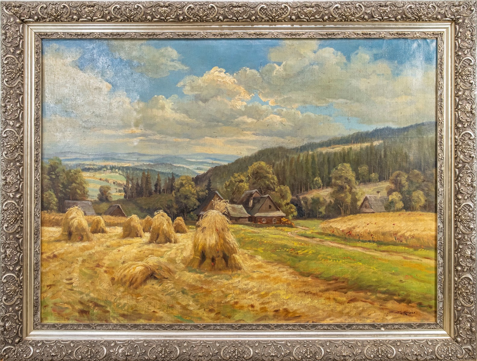 Josef Drha – J. D. Gruber (1912–2009) | Krajina se snopy