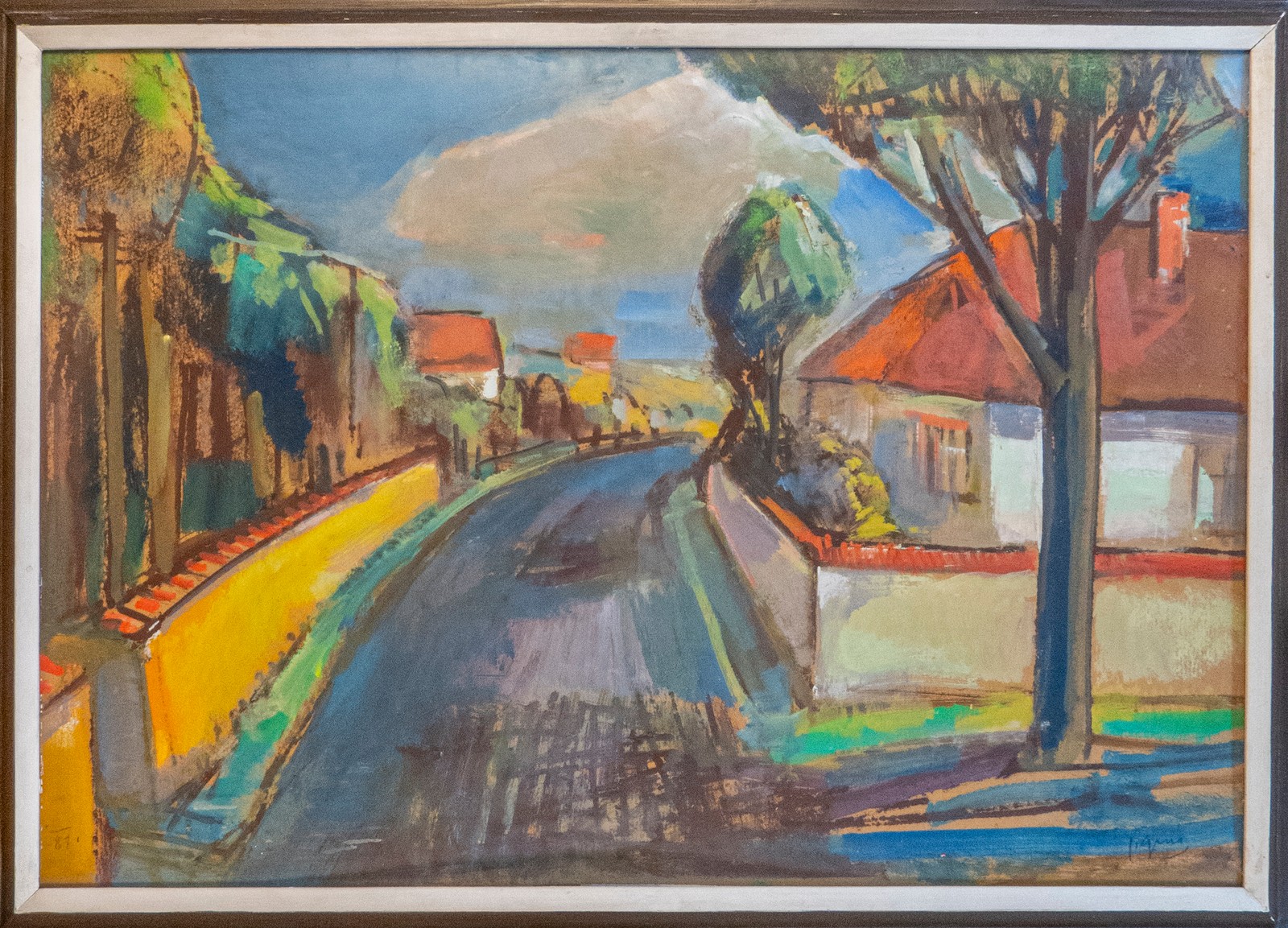 Jaroslav Grus (1891–1986) | Zatáčka ven ze vsi