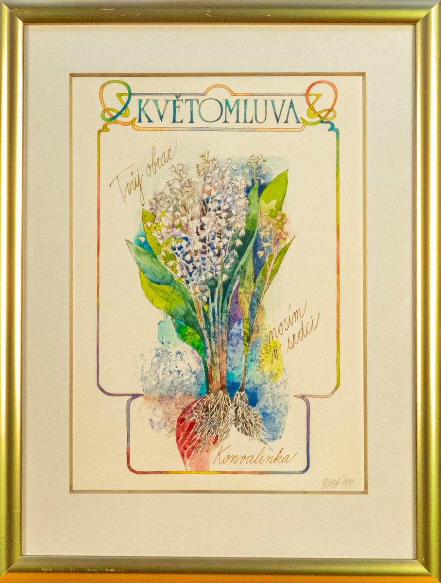 Jaroslava Bičovská (*1945) | Květomluva – Konvalinka
