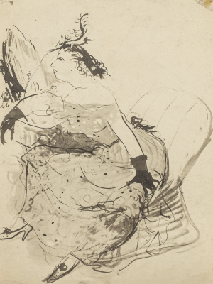 Kurt Hallegger (1901–1963) | Dáma v křesle / Dáma