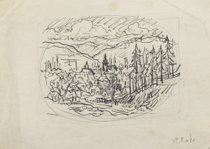 Vlastimil Rada (1895–1962) | Studie údolí