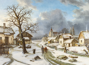 František Skála (1817–?) | Zimní krajina