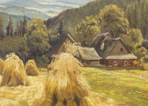 Josef Drha – J. D. Gruber (1912–2009) | Krajina se snopy