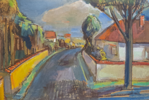 Jaroslav Grus (1891–1986) | Zatáčka ven ze vsi