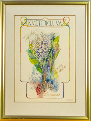 Jaroslava Bičovská (*1945) | Květomluva – Konvalinka