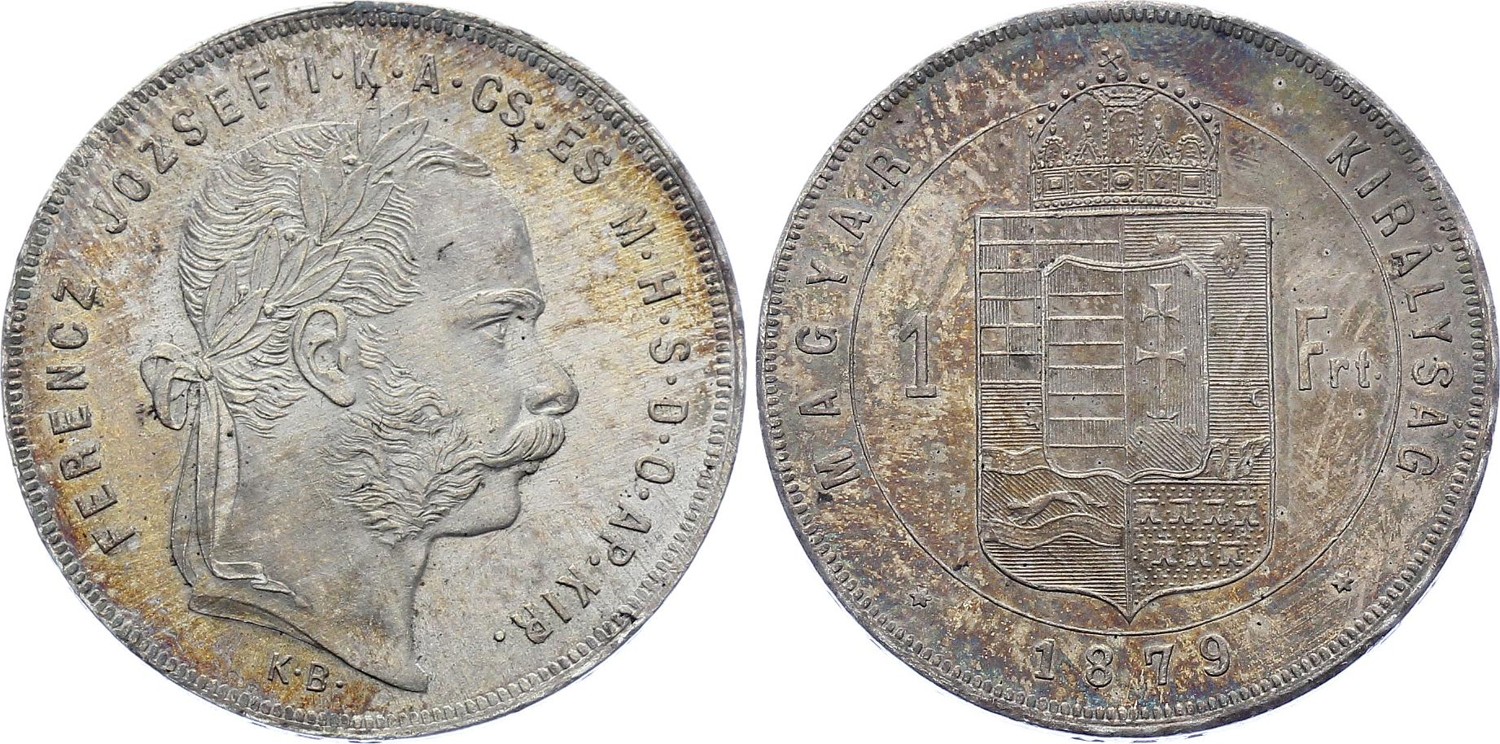 Hungary 1 Forint 1879 KB