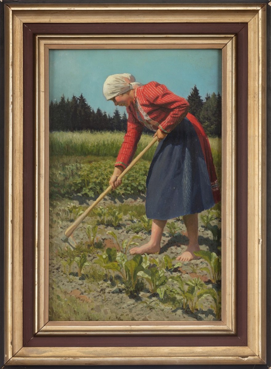 Václav Malý (1874 - 1935) - V zahradě