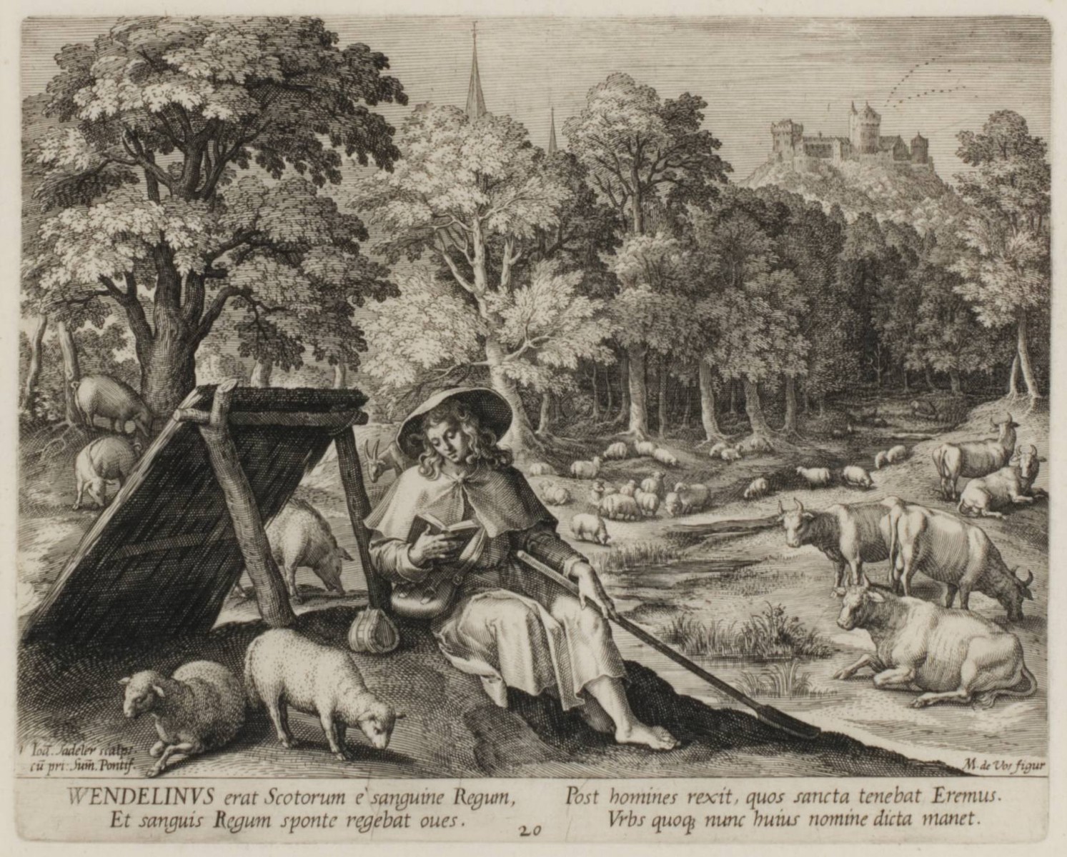 Jan Sadeler (1550-1600) Marten de Vos (1532-1603)