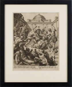 Jan Sadeler (1550-1600) Marten de Vos (1532-1603)