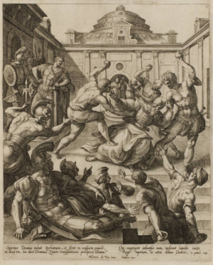 Jan Sadeler (1550-1600) Marten de Vos (1532-1603)