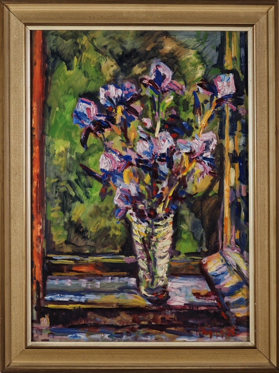 Alois Pitrman (1911-1986) – Zátiší s květinami