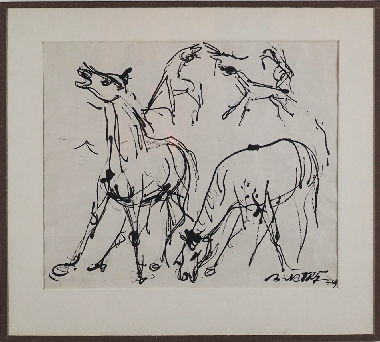 Bohumil Krátký 69 (1913-?) - Koně