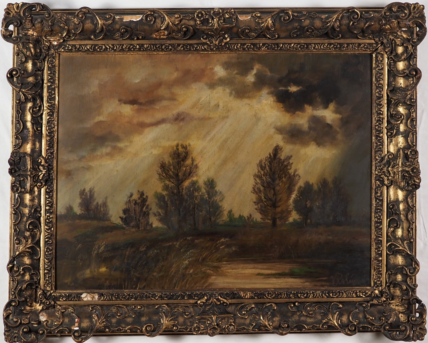 Viktor Rolín (1887 – 1942) – Před bouří !velký formát! - 19. Tradiční ...