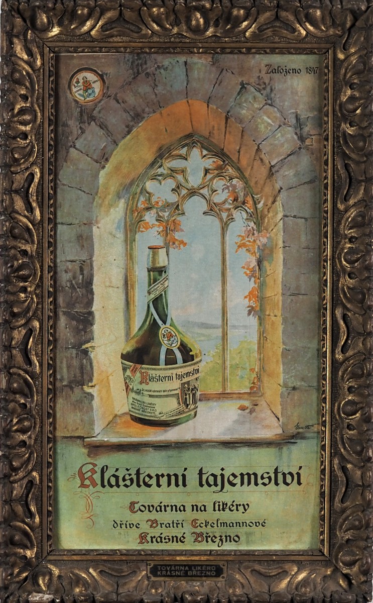 Stará reklama Klášterní tajemství