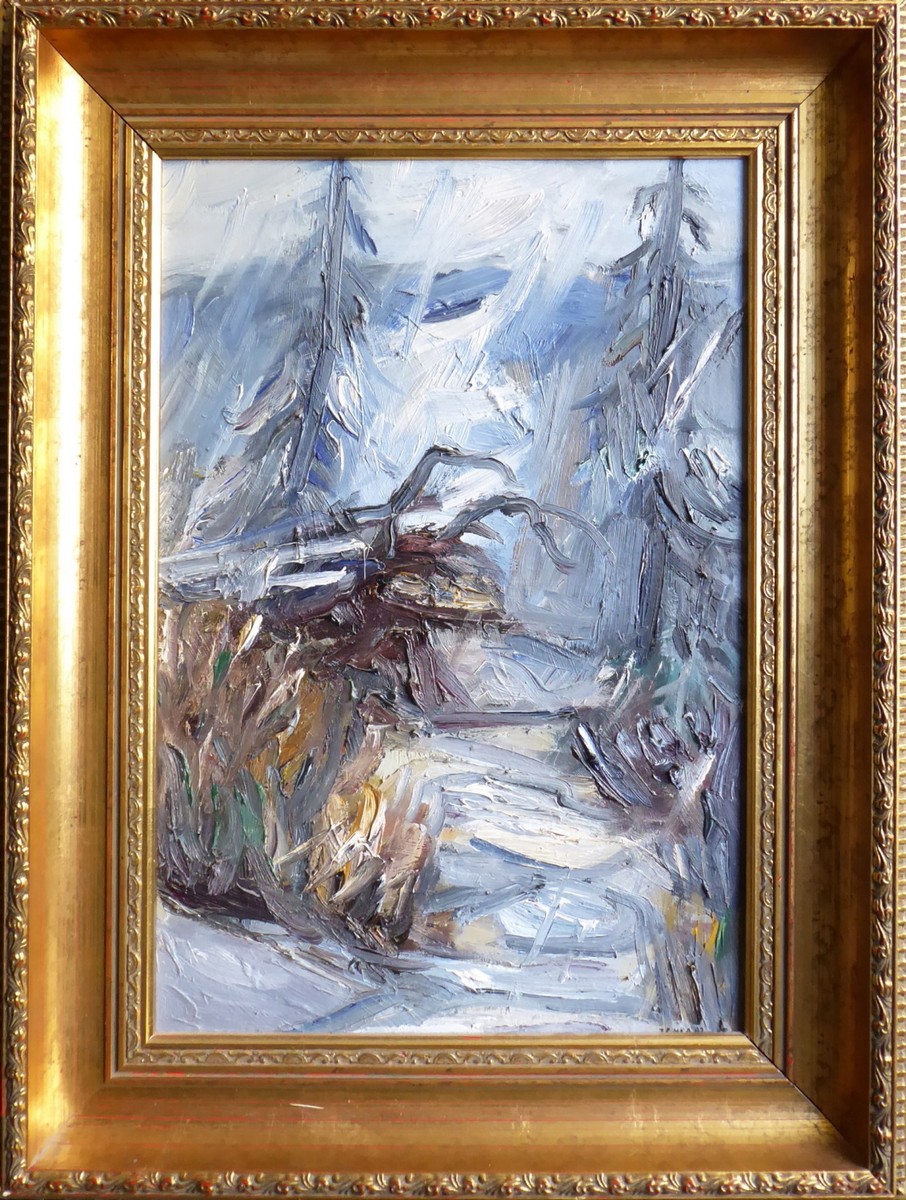 JAROSLAV TRNKA (1924 - 1986) - DEŠTIVÝ DEN POD LABSKOU BOUDOU