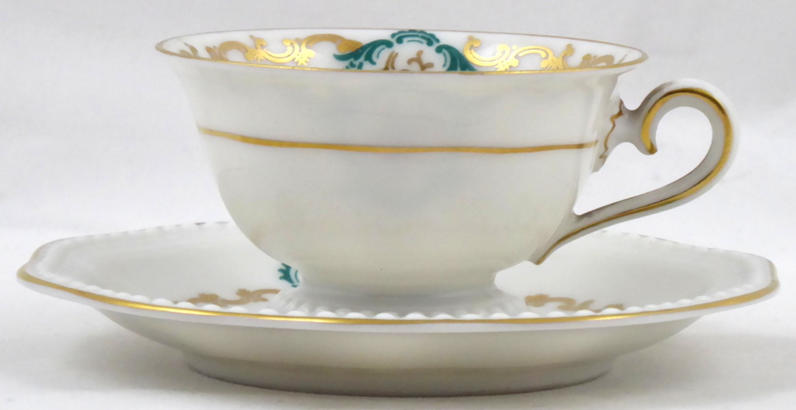 KÁVOVÝ ŠÁLEK SE ZELENOU KARTUŠÍ - ROSENTHAL