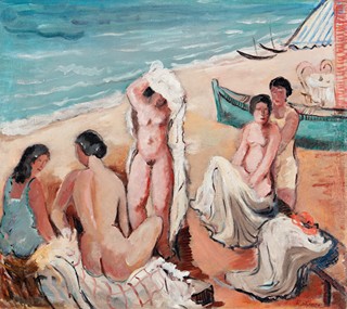Yordanov Bencho Obreshkov (1899 - 1970) - Koupání