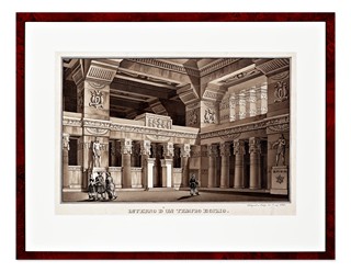 Bossi Alessandro - Interno d'un tempio ecizio