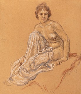 Špillar Karel 1871-1939 - Dívčí akt