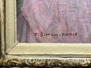 Tavík František Šimon (1877 - 1942) - Dívka s růží