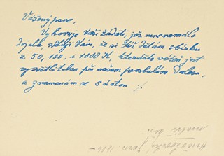 Hněvkovský Jaroslav 1884-1956 - Cejlonské děvče a autogram