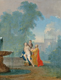 Grund Norbert Joseph 1717-1767 - Zuzana a starci