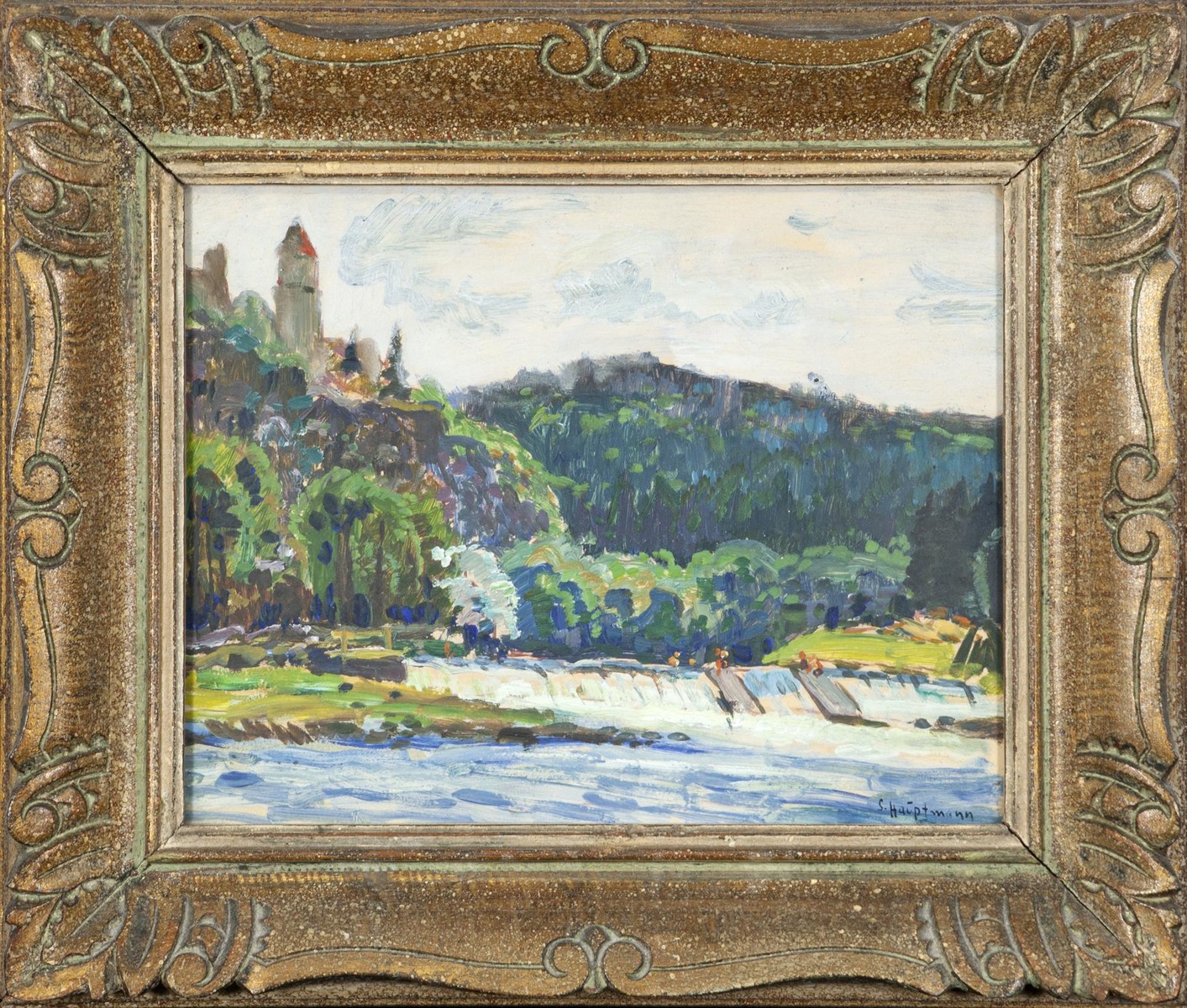 Hauptmann - Sedláček Jaromír | Vltava pod Zvíkovem