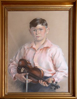Jindřich Schmidt (1897 - 1984) - MLADÝ HOUSLISTA