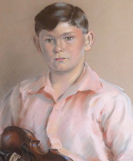 Jindřich Schmidt (1897 - 1984) - MLADÝ HOUSLISTA