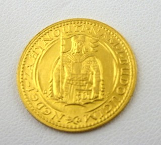 SVATOVÁCLAVSKÝ DUKÁT Z ROKU 1925