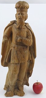 VYSOKÝ SVATÝ ZIKMUND ČI SVATÝ LEOPOLD - VÝŠKA 64 CM