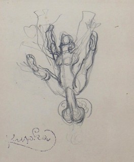 FRANTIŠEK KUPKA (1871-1957) - EROTICKÁ KOMPOZICE