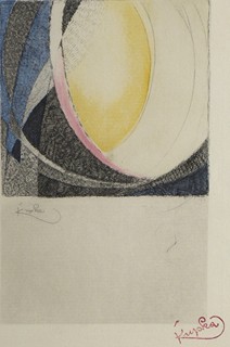 FRANTIŠEK KUPKA (1871-1957) - AMORPHA, DVOUBAREVNÁ FUGA