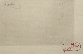 FRANTIŠEK KUPKA (1871-1957) - AMORPHA, DVOUBAREVNÁ FUGA