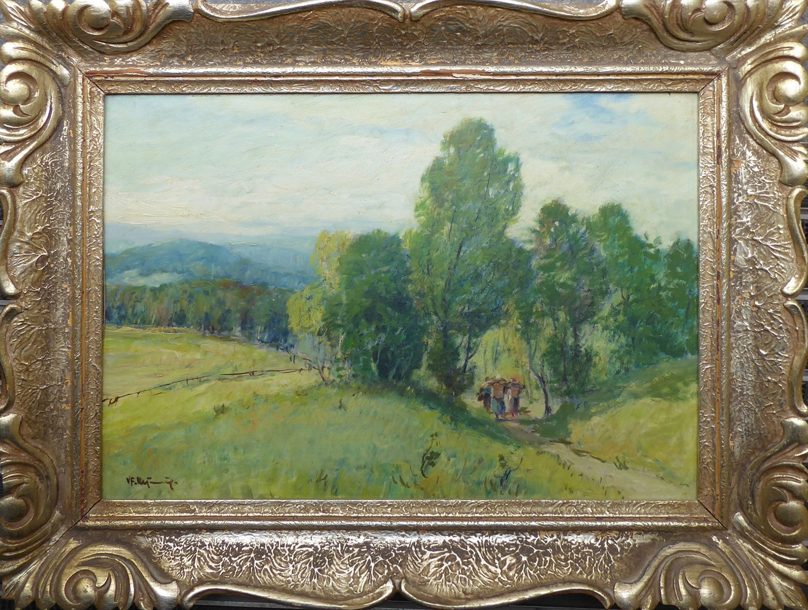 VÁCLAV FRANTIŠEK ULŠMÍD (1903-1985) - ZA HARTMANICEMI
